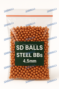 Bolas de Bisbuto SDBALLS con Recubrimiento de Bismuto, Bolas de Caza con Recubrimiento de Cobre, 3.3mm 4mm <span class=keywords><strong>4.4mm</strong></span> 4.5mm, Calibre .177, Bolas de Acero - Product Image 2