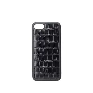 Customized Design Embossed Crocodile Pattern Leather Soft TPU+PC Case for iPhone 6 Waterproof Case