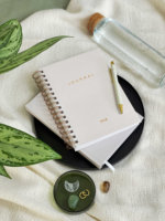 Journal de gratitude quotidien personnalisé Journal d'anxiété d'humeur Journal de reliure de fil