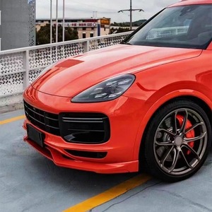 Lèvre avant et lèvre de pare-chocs arrière pour <span class=keywords><strong>Porsche</strong></span> <span class=keywords><strong>Cayenne</strong></span> Coupé 9Y0 9YA 2018-2023 – Kit de modification et amélioration de carrosserie - Product Image 5