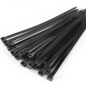 Dasi kabel nilon kualitas tinggi 2.7*200mm sampel gratis dasi ritsleting nilon 500 buah per tas ikatan plastik bungkus pabrik aplikasi grosir