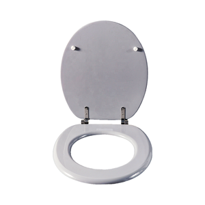 <span class=keywords><strong>YYU</strong></span> S003 Precio de fábrica 3D MDF Color de madera Forma redonda Cubierta de tapa de WC Asientos de inodoro delanteros cerrados de cierre lento con 5 años de garantía - Product Image 5