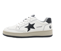 Sneakers en cuir véritable dorées et scintillantes de luxe, design italien, pour hommes et femmes, chaussures décontractées.