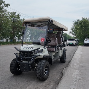 Yeni Model elektrikli gezi otobüsü 6 koltuk toptan Golf arabası elektrikli jeep - Product Image 2