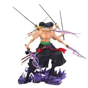 30 cm Schlussverkauf Anime-Figur One Pieces drei Köpfe sechs Arme zoro Action-Figur Charaktere Figurinen