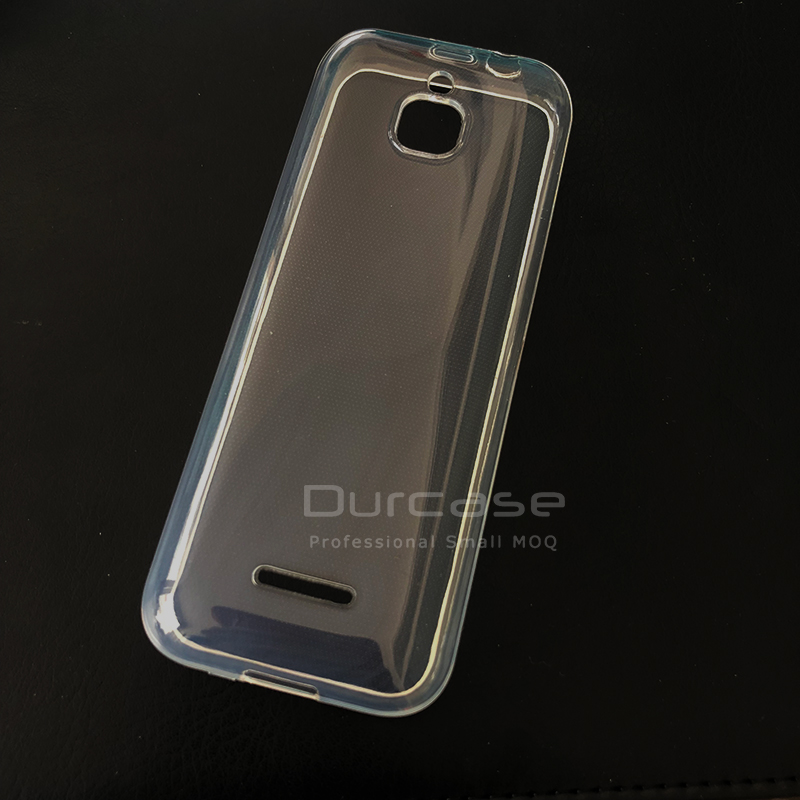 Custodia TPU Trasparente Con Fiori Viola Per Nokia C2 2nd Edition / C2 2022 – Sottile E Antiurto - 5