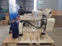 Motor Diésel Marino DCEC CUM 6BT5.9 6BTA5.9-M150 de 150 HP, 2200 RPM, 6 Cilindros, Turboalimentado y con Postenfriamiento para Propulsión de Embarcaciones