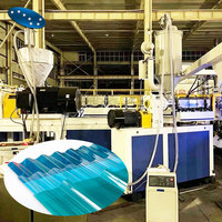 Ligne de production clé en main Sevenstars pour tôles ondulées – Projet complet de machine d'extrusion de tuiles ondulées en polycarbonate