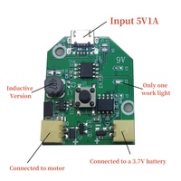 Placa de Control para Ventilador Recargable USB, Electrónica Inteligente, Pequeña, Portátil, Especificaciones Estándar