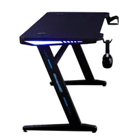 Bestseller-Spieltisch mit RGB-Seitenfuß-PC-Tisch