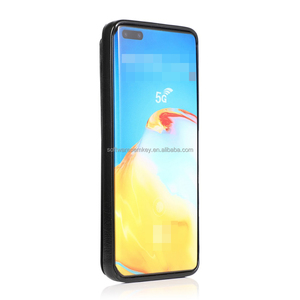 Ốp Lưng Nhiều Góc Nhìn Hai Nút Màu Trơn Cho Huawei P30 P40 Pro Ốp Chống Sốc Khe Cắm Thẻ Có Chân Chống Cho P30 P40 Lite - Product Image 6