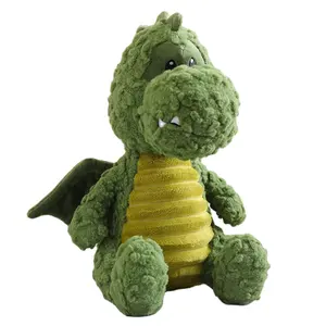 Super Soft Green Flying Dinosaur Stuffed Animal Baby Sleeping Doll Kids Gifts Plush Dragon Dinosaur Brinquedos para meninas