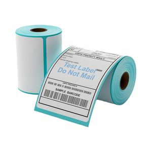 Rouleau d'étiquettes d'expédition thermiques directes 4x6 pouces, étanches, résistantes à l'huile et anti-rayures, pour impression thermique adhésive – Meilleures ventes - Product Image 4