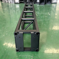 Truss Cuadrado de Aluminio Negro Thomas Bolt para Iluminación de Escenarios, Conciertos, Eventos y Exposiciones