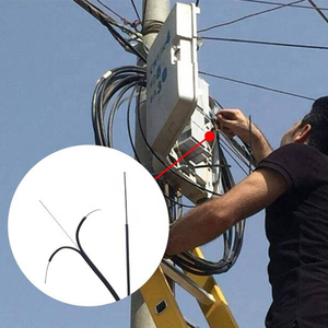 Giá Bán Buôn Nhà Máy Dự Án Mạng Fttx <span class=keywords><strong>1</strong></span> <span class=keywords><strong>2</strong></span> 4 Lõi Cáp Quang Trong Nhà Phẳng Ftth Gjyxch Cho Trên Không - Product Image 6