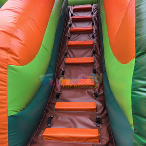 Giant outdoor bounce house combo jumping castle aufblasbare rutsche dino park inflatable <b>slide</b> for kids - Product Image 5