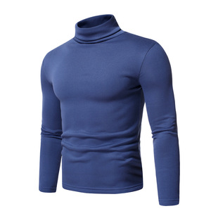 Suéter Masculino PASUXI 2026 de Gola Alta Térmico em Tricô Macio com Forro Sólido - Product Image 3