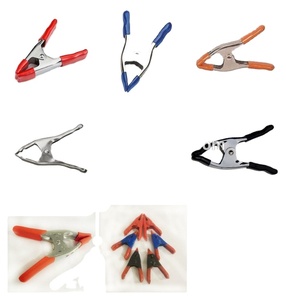 <span class=keywords><strong>Pince</strong></span> à ressort en acier inoxydable de 9 pouces, pinces à ressort métalliques robustes avec poignée en caoutchouc <span class=keywords><strong>pour</strong></span> le travail du bois, la collage, le jardinage et la <span class=keywords><strong>fixation</strong></span> de bâches - Product Image 6