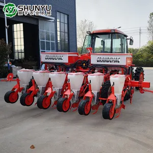 GRANDEMAC 4 5 6 rows tractor air suction corn seeder pneumatic planting machine