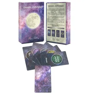 Astrology Custom Printing Full Color Astrology Tarot Card Decks Wholesale Different Languages Tarot