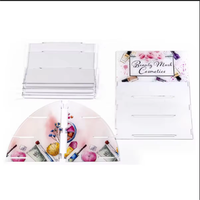 Présentoir à bonbons en acrylique à 3 niveaux avec étagères robustes, parfait pour les magasins de détail, les dépanneurs.