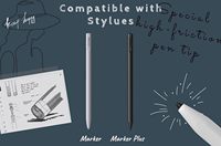 Pointes de rechange durables en plastique pour stylet, 10 pièces + outil, compatibles avec la tablette Boox PenNote Air2 Plus, REXIAO