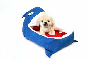 Wasch bare Matratze Komfortable Erwärmung Rechteck Hai Form Haustier Zubehör Hund Luxus Plüsch Haustier Bett Tier - Product Image 2