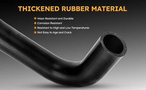 Tuyau flexible universel en caoutchouc EPDM résistant aux hautes températures, durable, pour l'industrie automobile, produits de qualité les plus vendus - Product Image 2