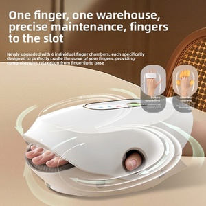 Cross-border Intelligent Handheld Hand <b>Massager</b> China Household Hot Compress Palm Air Pressure <b>Finger</b> Airbag Package Stretchable - Product Image 2
