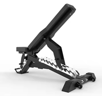 Banc de musculation réglable pour usage domestique et commercial, équipement de fitness pour l'entraînement de force, haltères et supports de musculation