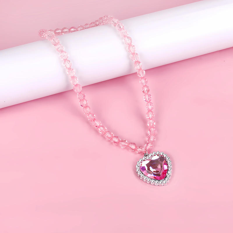Cherry blossom pink Princess necklace