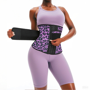 NANBIN Ladies Phổ Biến Purse Eo Huấn Luyện Viên Nhà Cung Cấp Tùy Chỉnh Leopard <span class=keywords><strong>Single</strong></span> Belt Phòng Tập Thể Dục Latex Eo Huấn Luyện Viên Corset Cho Phụ Nữ - Product Image 4