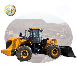 LiuGong CLG856H Used Wheel Loader 5ton Cummins Engine Front End Loader Yellow 6.5cbm Bucket 177KW used cheap loaders - Product Image 1