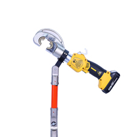 AHSE-HP-2 Prensa de crimpado de línea caliente con control remoto para trabajos en línea, salida de 20kV, fuerza de 60kN, mordaza C de 300mm² y 29.5mm