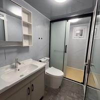 Casa Contenedor Expandible de Doble Ala, Económica, con Espacio Doble, Cabaña Prefabricada para Alquiler y Crecimiento de Negocios Rurales