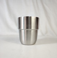 Gobelet isotherme empilable en acier inoxydable de 10 oz pour lait, expresso et café, tasse à eau isolée pour les voyages en extérieur