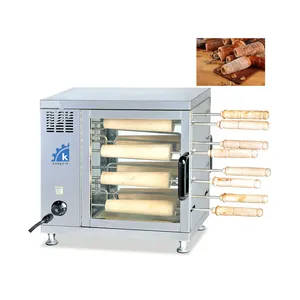 Chimney cake bakery kurtos kalacs trdelnik cafe shop baking machine for sale