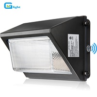 ETL DLC onaylı 80w 60w 100w 120w LED duvar paketi ışık yüksek kalite 5 yıl garanti
