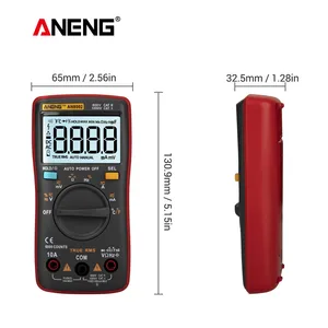 ANENG AN8002 Standard Digital Multimeter 6000 Counts Multimetro Multitester Digital Transistor Capacitor Tester lcr esrmeter