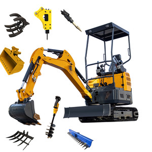 Trung Quốc chất lượng cao và rẻ hơn Mini Digger máy xúc máy tập tin đính kèm phụ kiện nhanh chóng Hitch hẹp xô vật lộn phá vỡ búa - Product Image 1