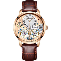 Montre mécanique de conception classique haut de gamme 40 mm Montre ZF de qualité supérieure pour homme Montre automatique multifonctionnelle pour affaires