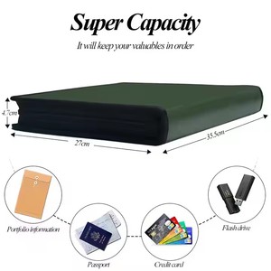 Nhà Máy accordion tập tin tổ chức chống cháy 12-túi mở rộng thư mục với dây kéo và các Tab cho các tài liệu - Product Image 3