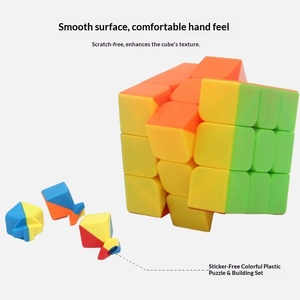 <strong>New</strong> <strong>Year's</strong> Goods Three-Layer Children's Toy Educational Toy Stress-Relief Toy Cube ABS Fun <strong>Beginner</strong> Competition Solid - Product Image 3