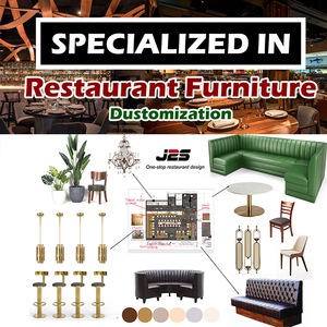 Bán Buôn Hiện Đại Châu Âu Cà Phê Cửa Hàng Đồ Nội Thất Nhà Hàng Bằng Gỗ Nhà Hàng Bảng Và Ghế Bộ - Product Image 6