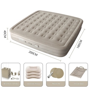 Materasso Gonfiabile con Pompa Elettrica Integrata, Letto ad Aria Doppio per Casa, Camera Ospiti, Campeggio, Tenda, Viaggi, Vendita all'Ingrosso - Product Image 6