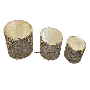 Mesa redonda de aluminio para Hotel, sala de estar, restaurante - Product Image 1