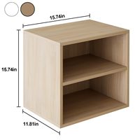Vente en gros de bibliothèque en bois autoportante au design moderne, cube en bois, organisateur de rangement multifonctionnel, organisateur de cubes, bibliothèque en bois