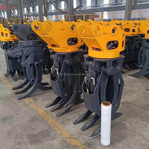 Escavatore idraulico pinza rotante pinza di legno smistamento e demolizione grappolo produttore - Product Image 4