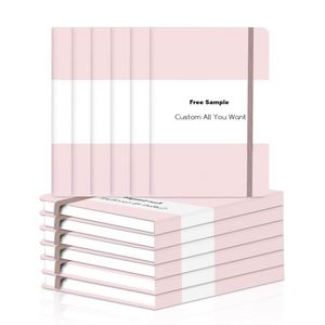 Cheap Bulk Custom Logo Pu Notebooks Custom Logo Personalized Notepad <b>Journal</b> Hardcover PU Leather Notebook with Logo - Product Image 5