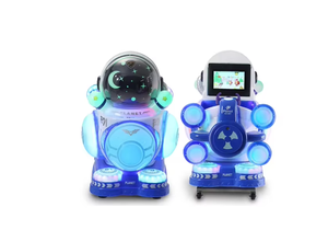 Juego eléctrico comercial que funciona con monedas, máquina de columpio de música, paseos para niños, arcadas <span class=keywords><strong>3D</strong></span> para niños, paseo en centro comercial para interiores y exteriores - Product Image 3